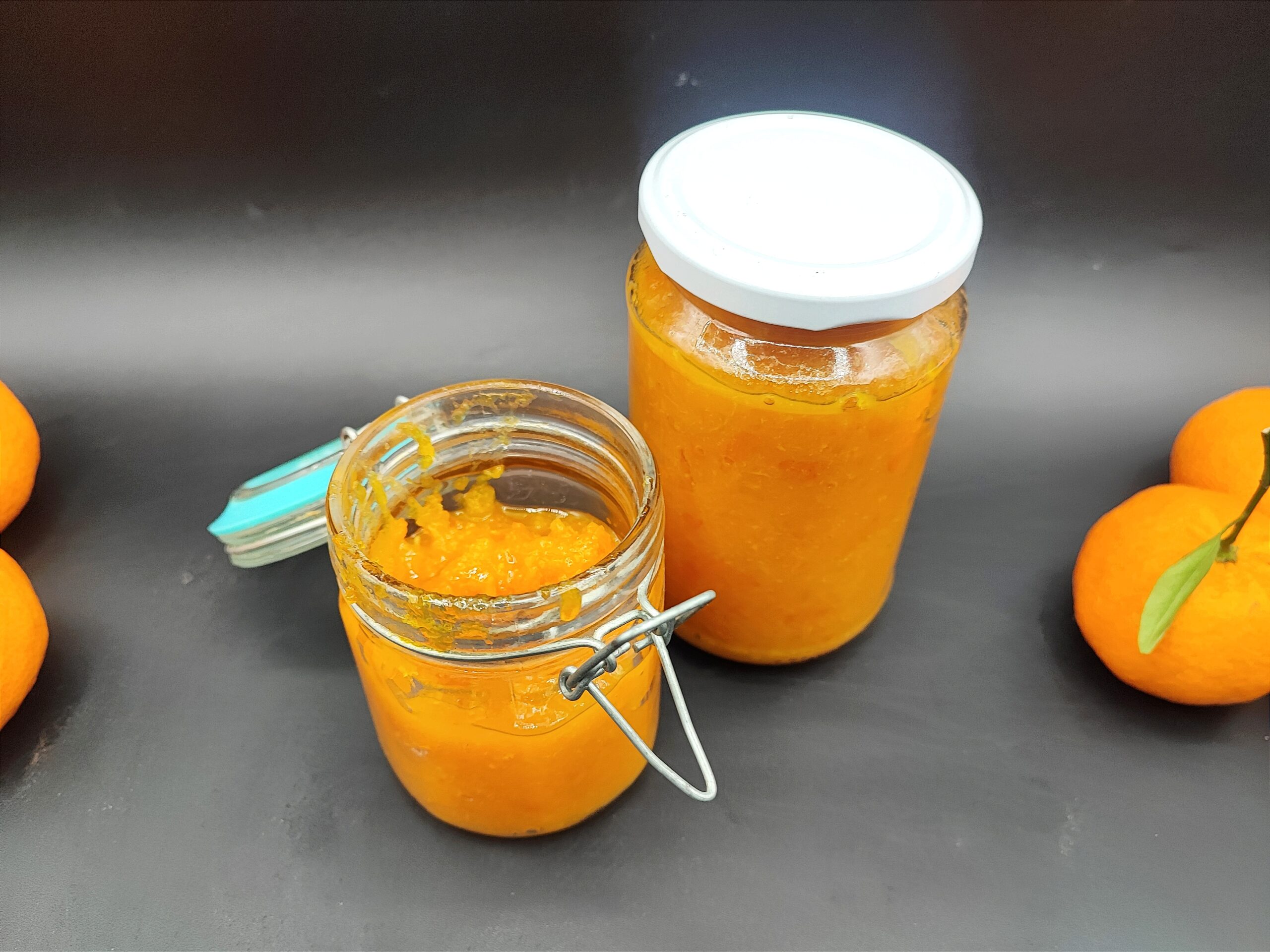 marmelada de tangerina com casca