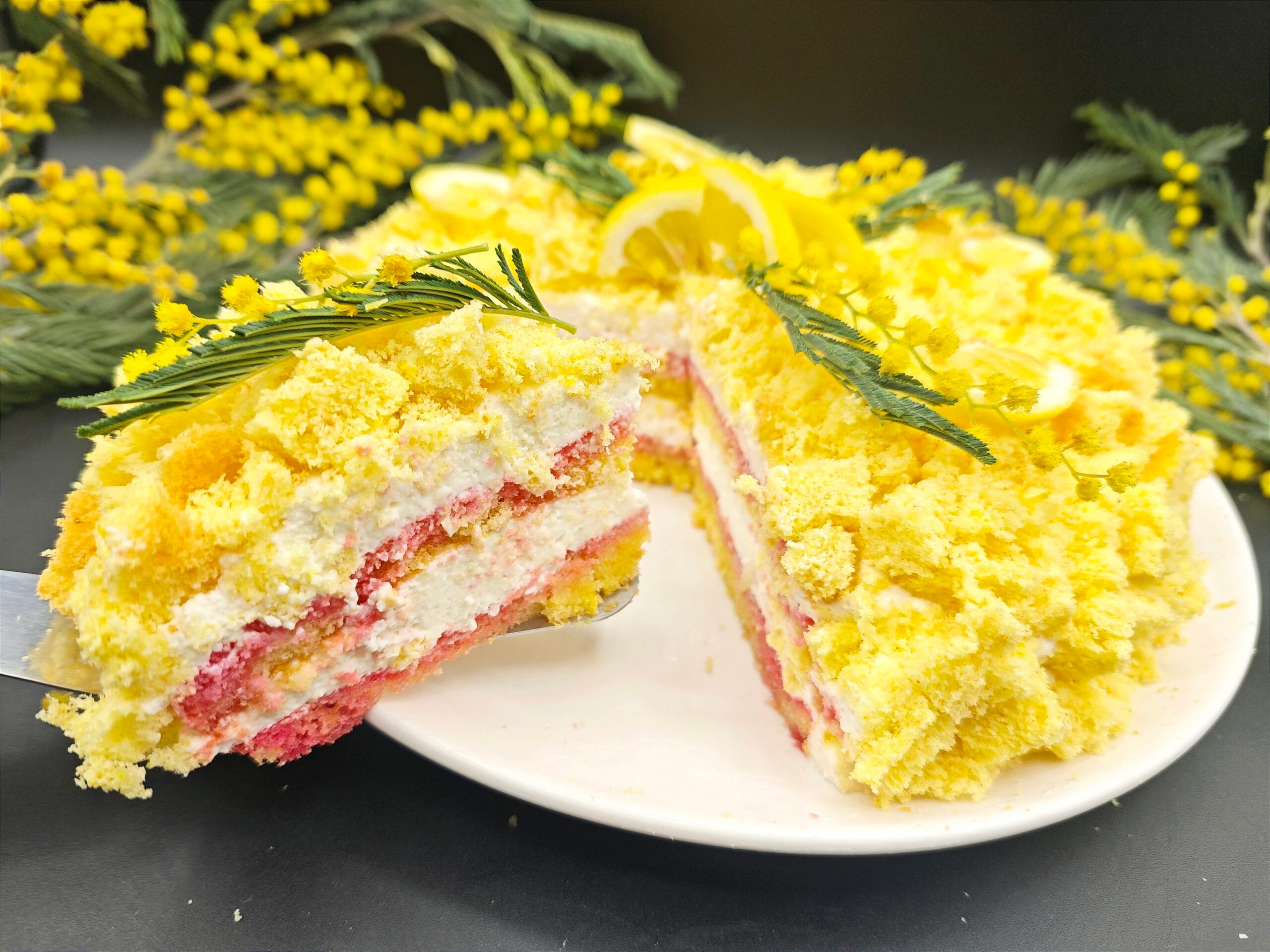 Bolo Mimosa Ricota e Limão