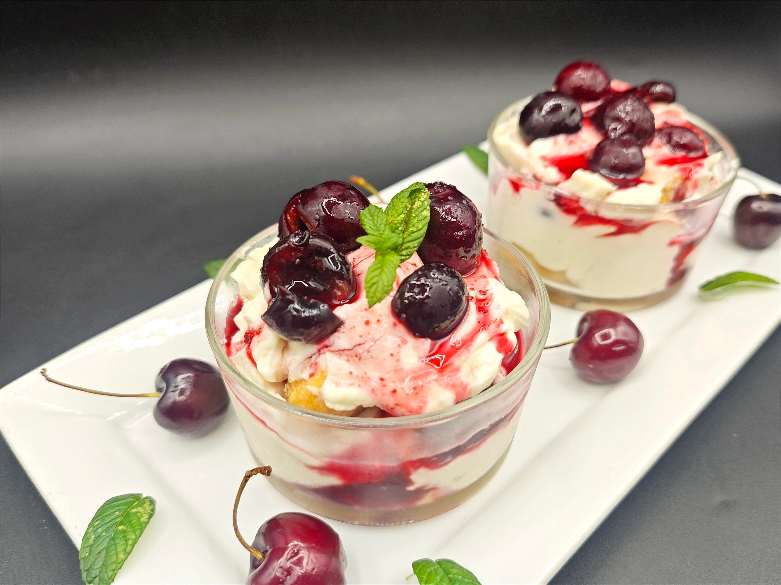 Tiramisù de cereja
