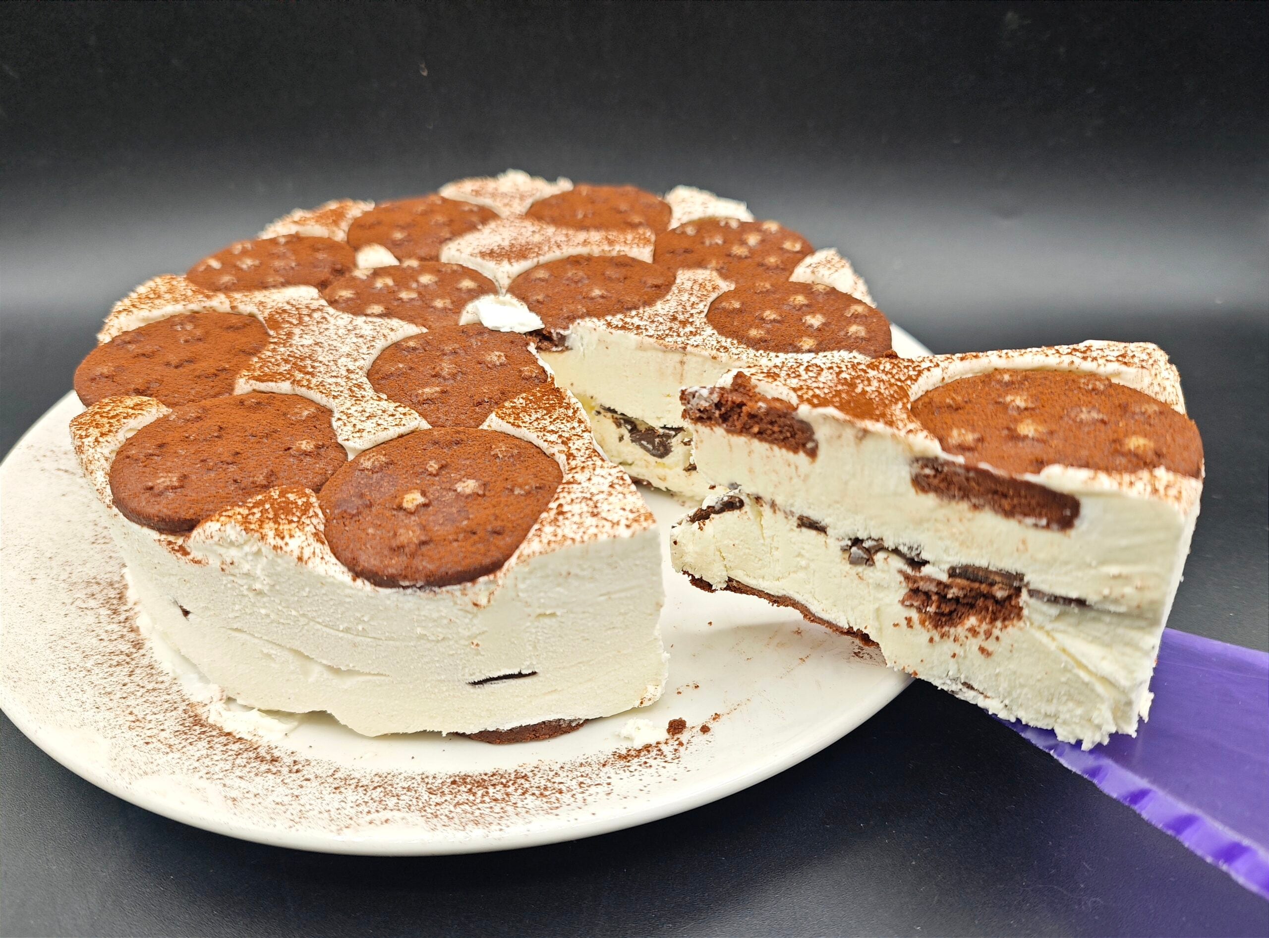 Torta gelado Pan di Stelle