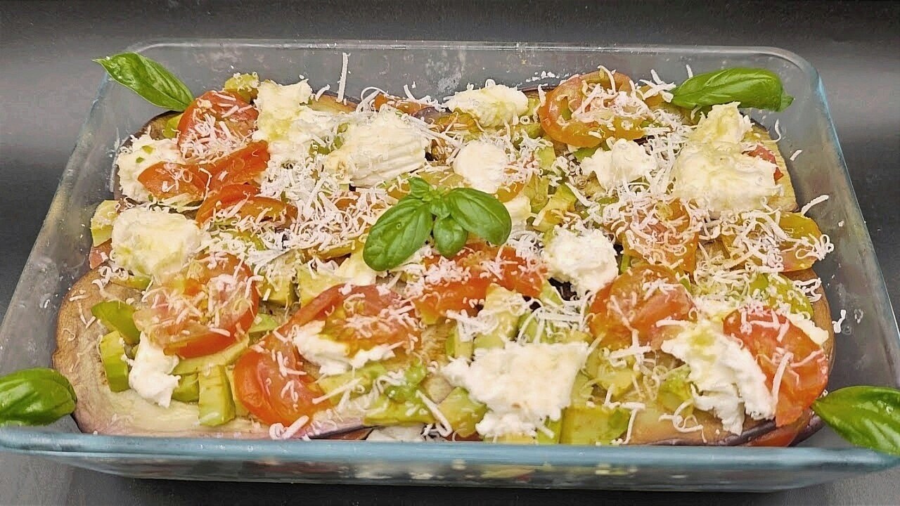 Parmegiana de verão sem cozimento