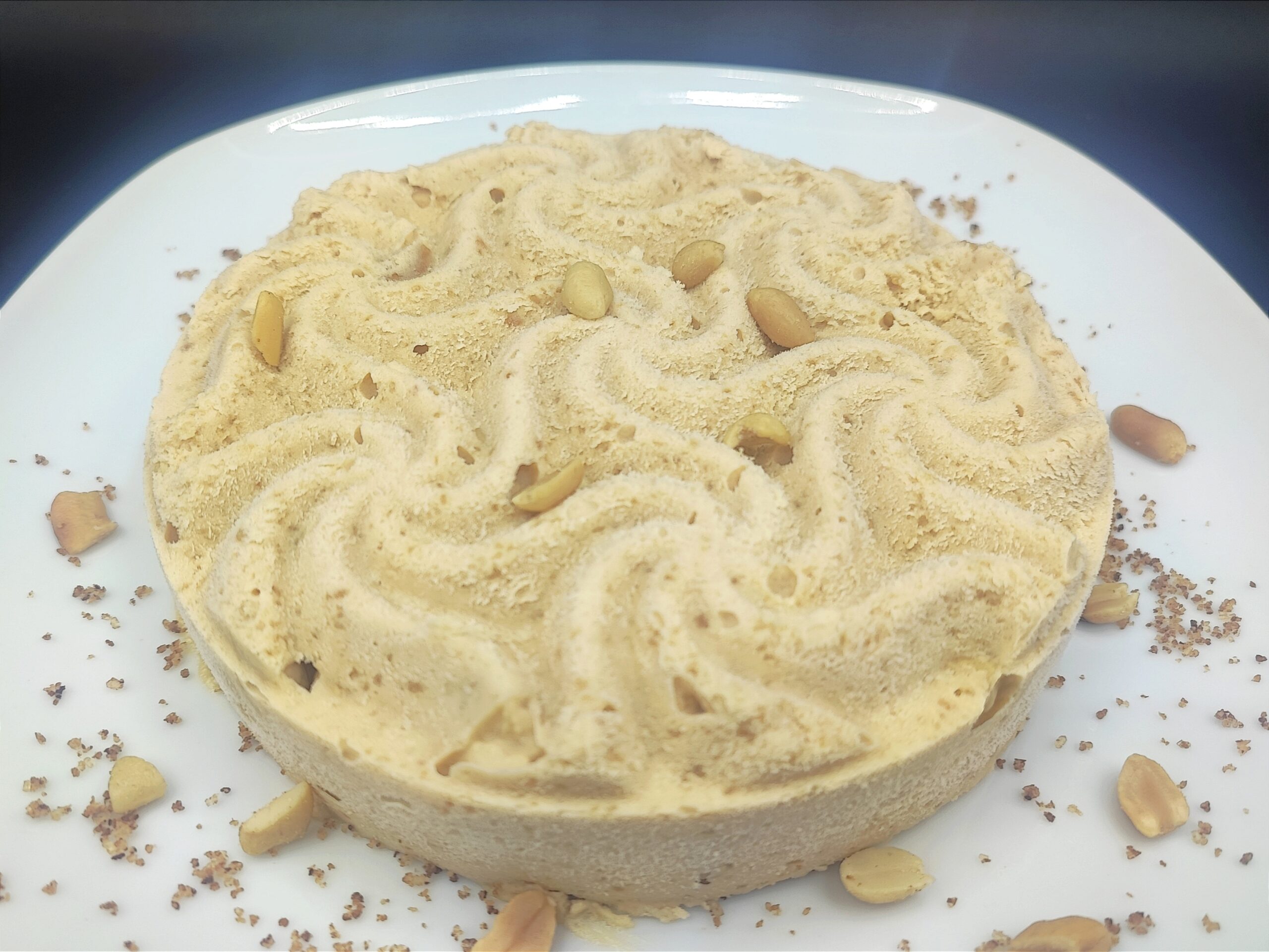 Semifreddo de manteiga de amendoim
