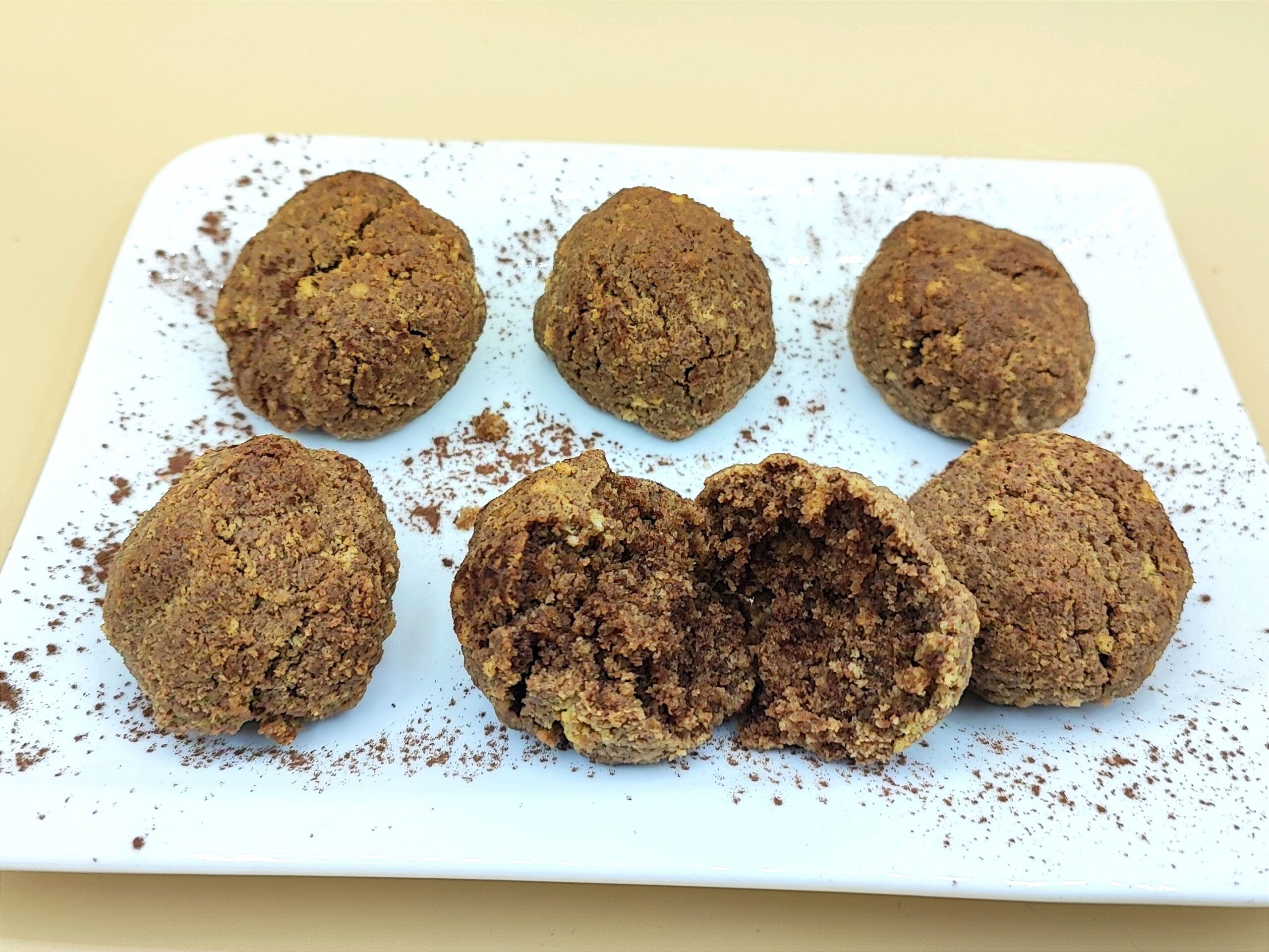 Biscoitos de Pão de Ló com Nutella
