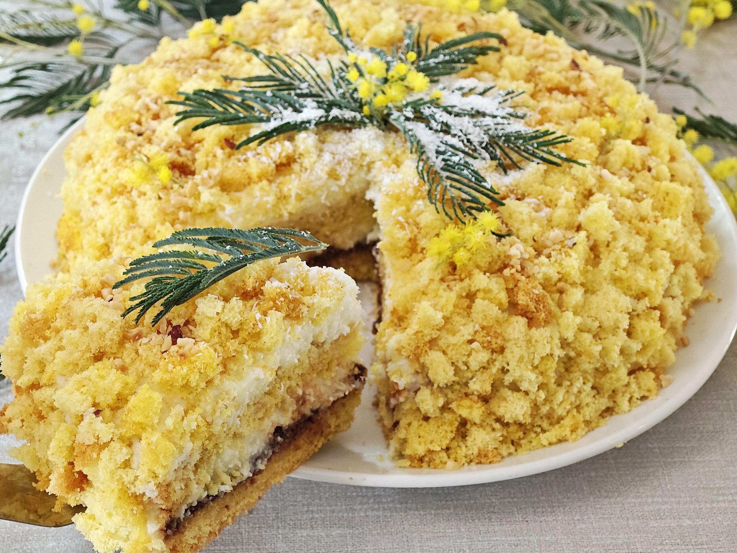 Mimosa coco e Nutella