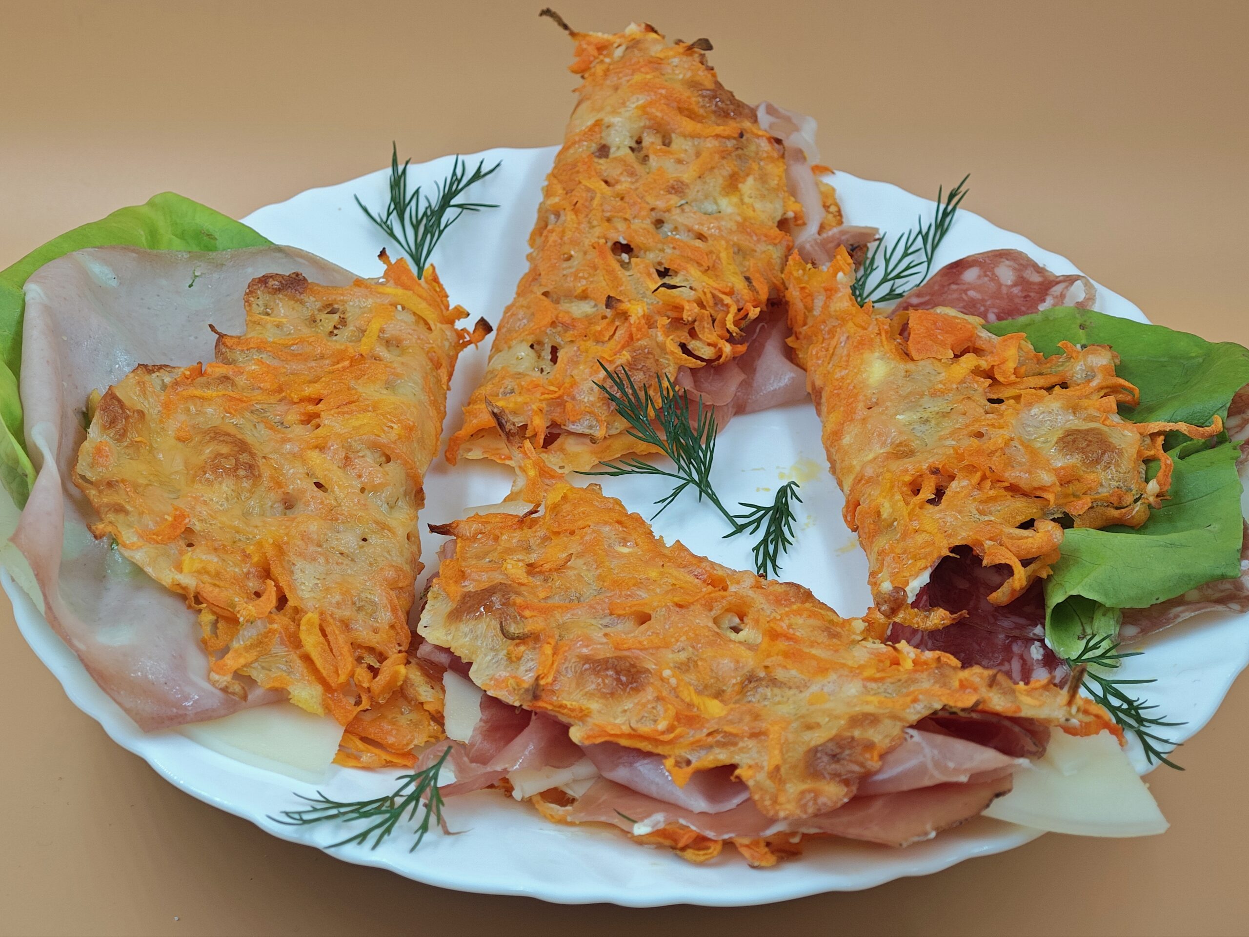 Wraps de cenoura