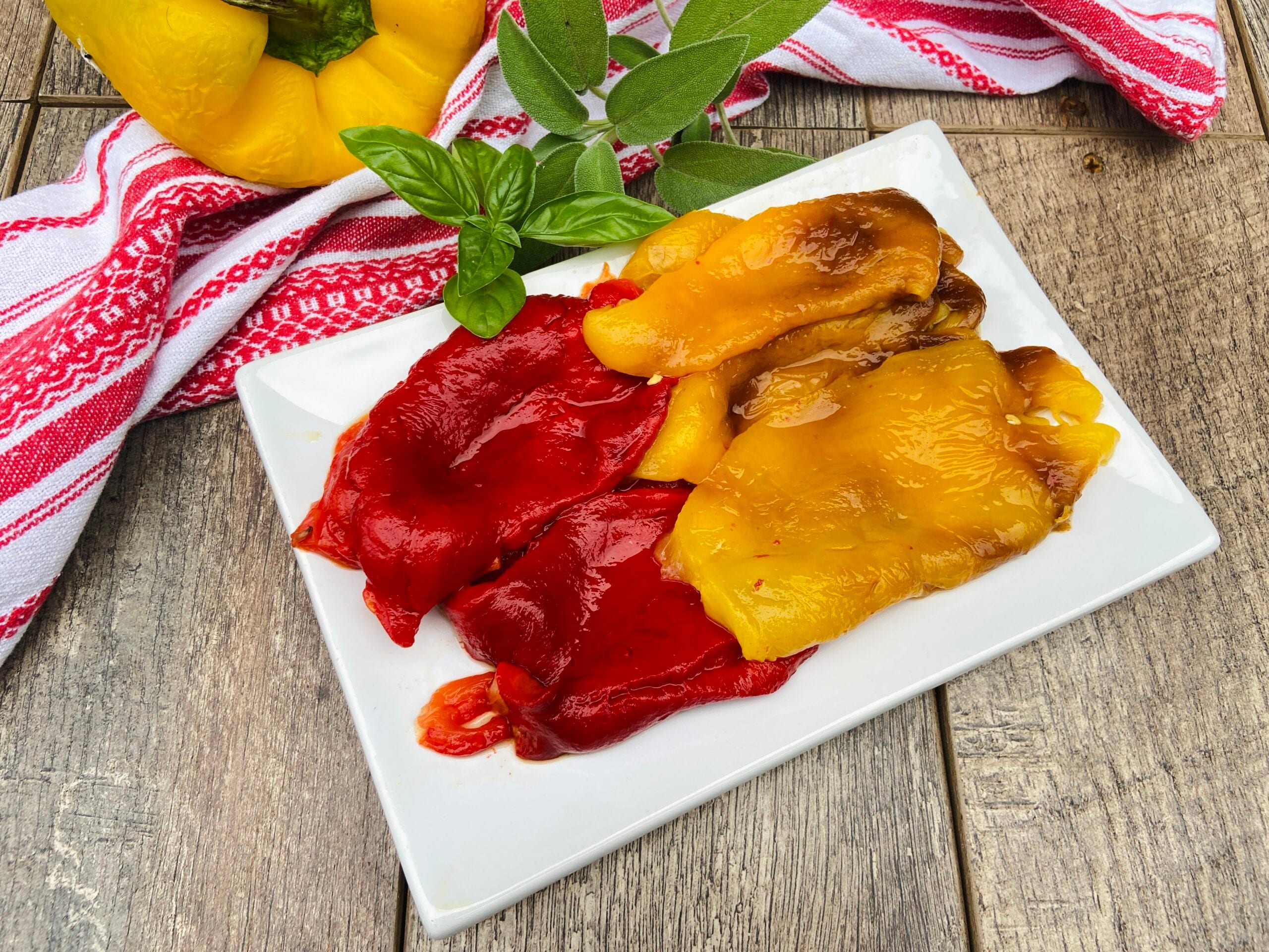 Como assar pimentões na fritadeira elétrica