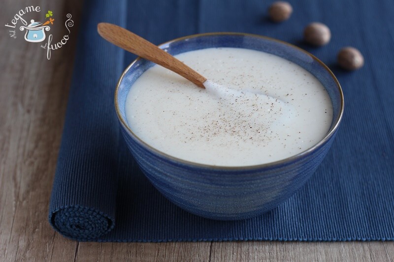Bechamel cozida no micro-ondas
