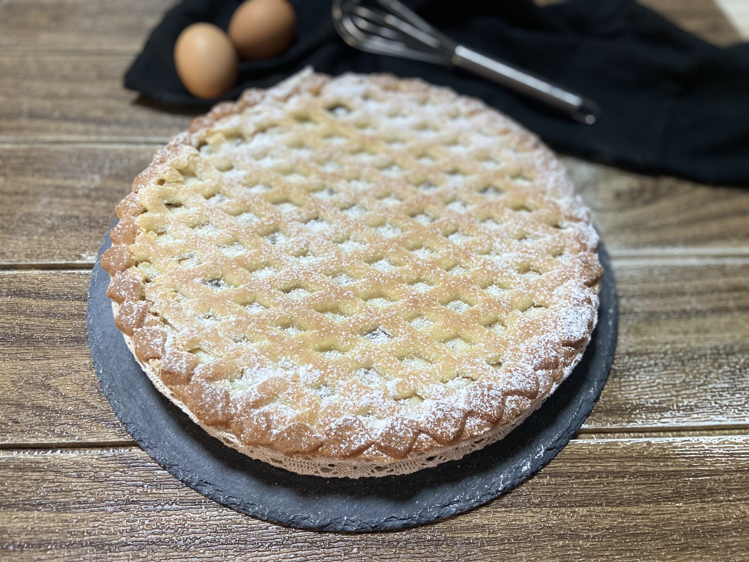 Torta de Ricota e Chocolate