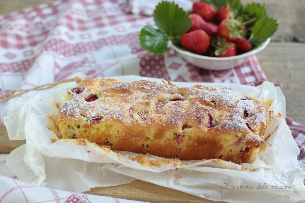 Plumcake de morango