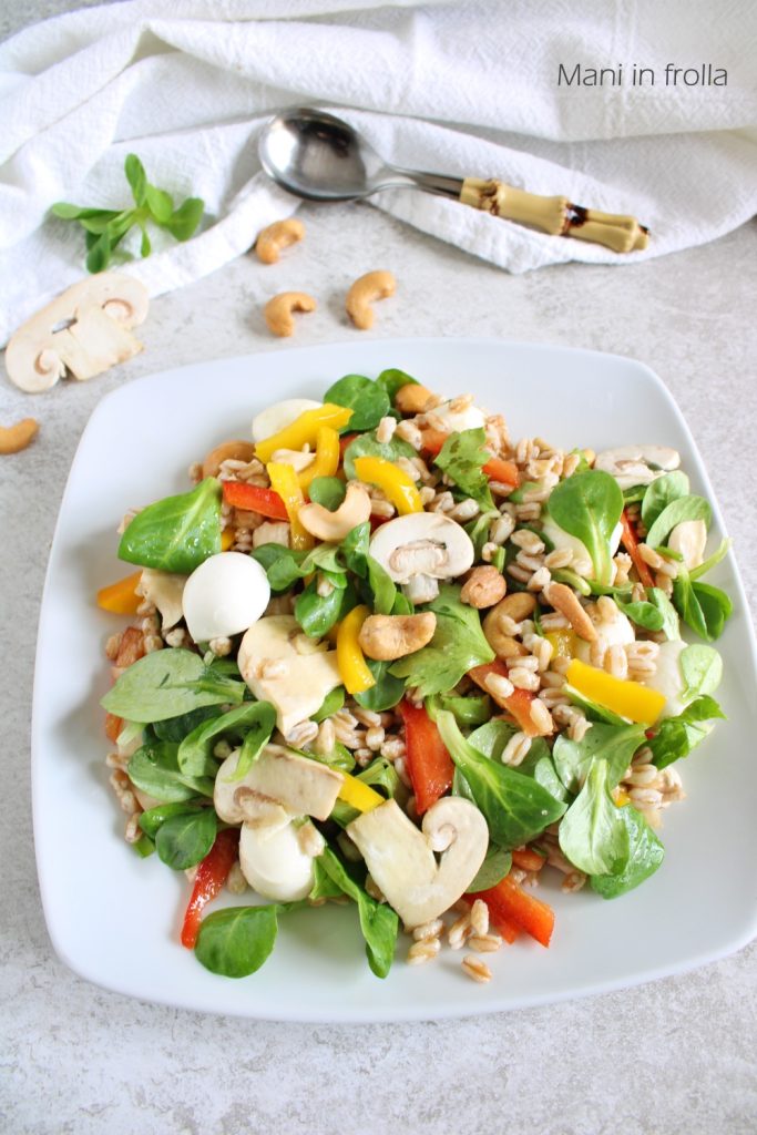 Salada de Farro com Legumes