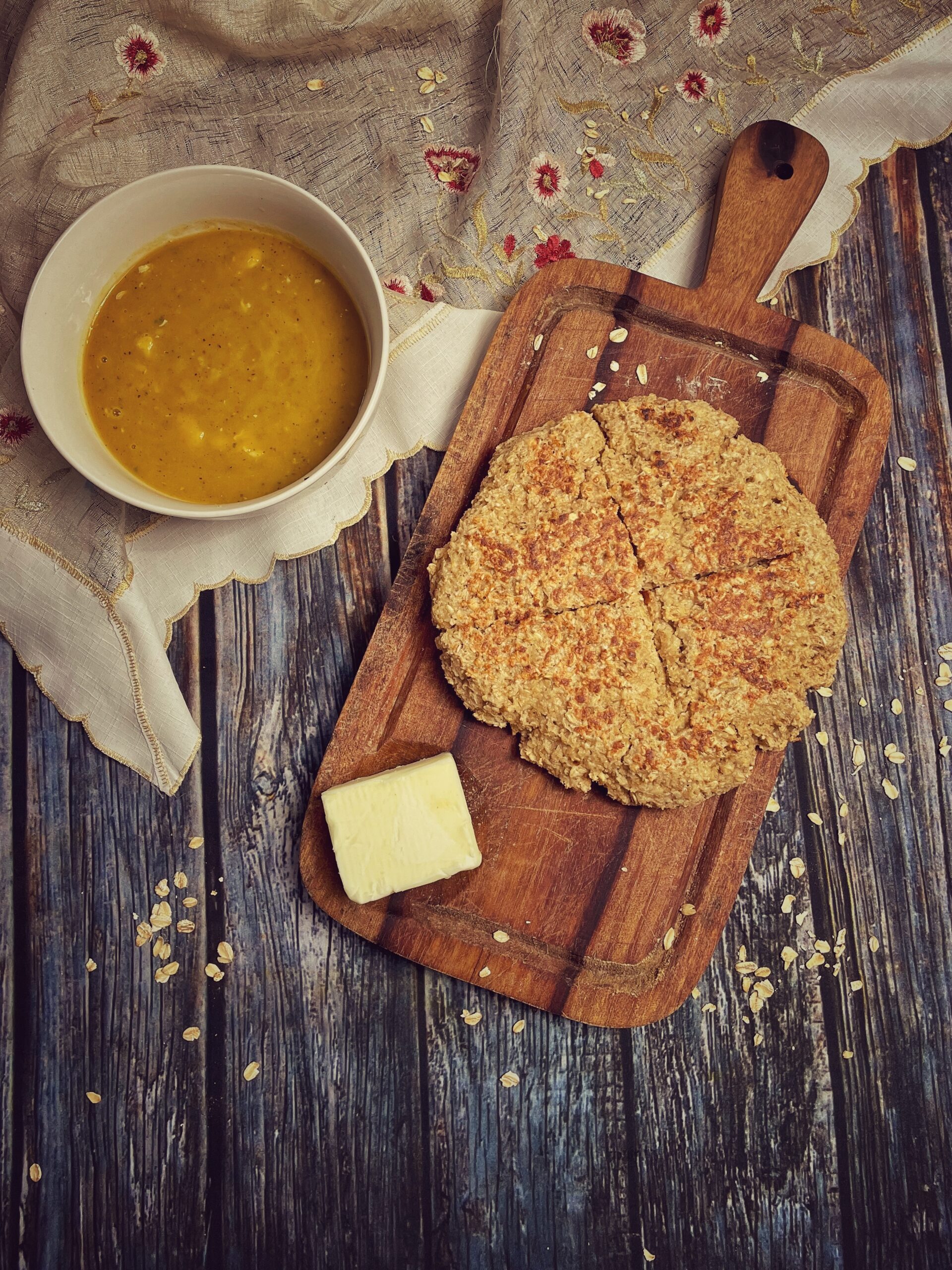 Bannock, o pão de aveia escocês
