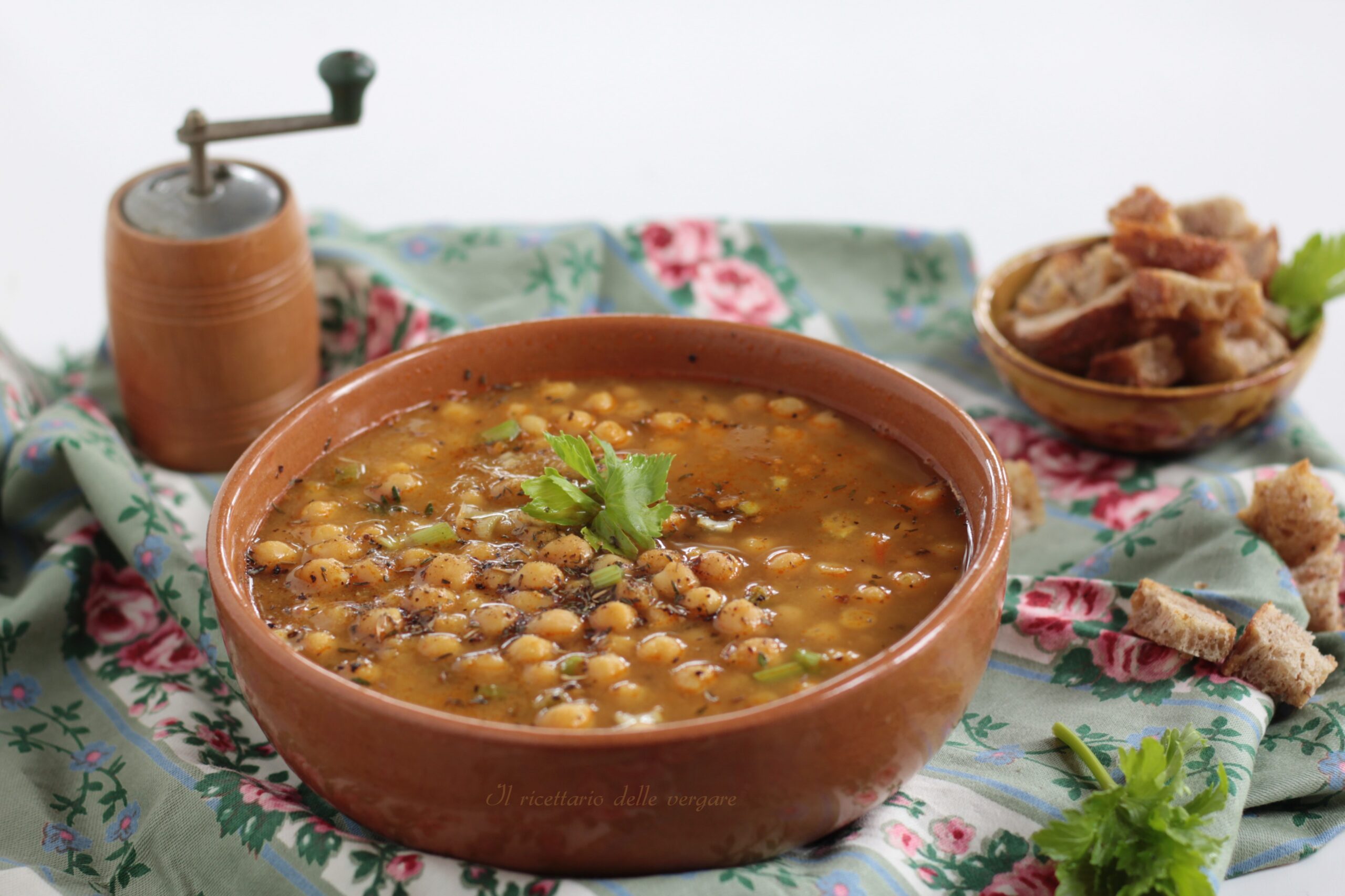 Sopa de grão-de-bico