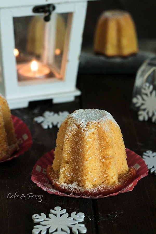 Pandorini de chiffon cake