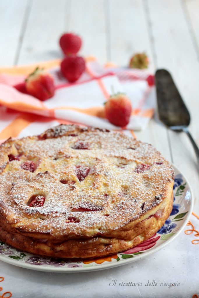 Doce de ricota com morangos