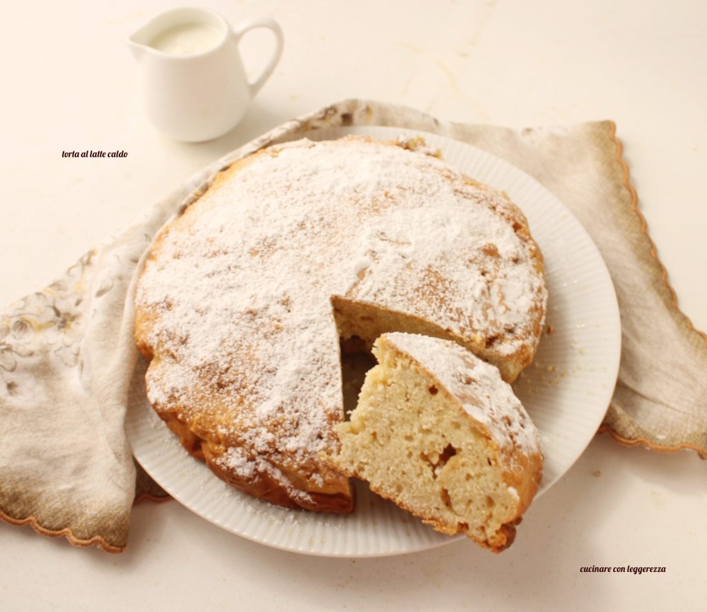 bolo de leite quente