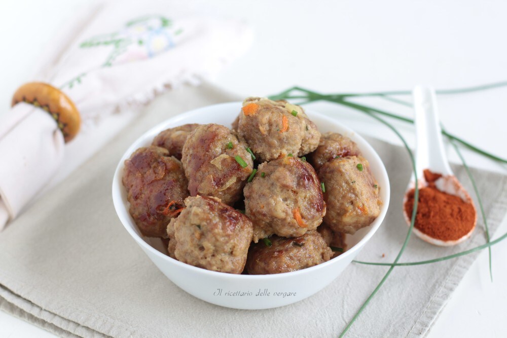 Almôndegas com Paprika na Frigideira
