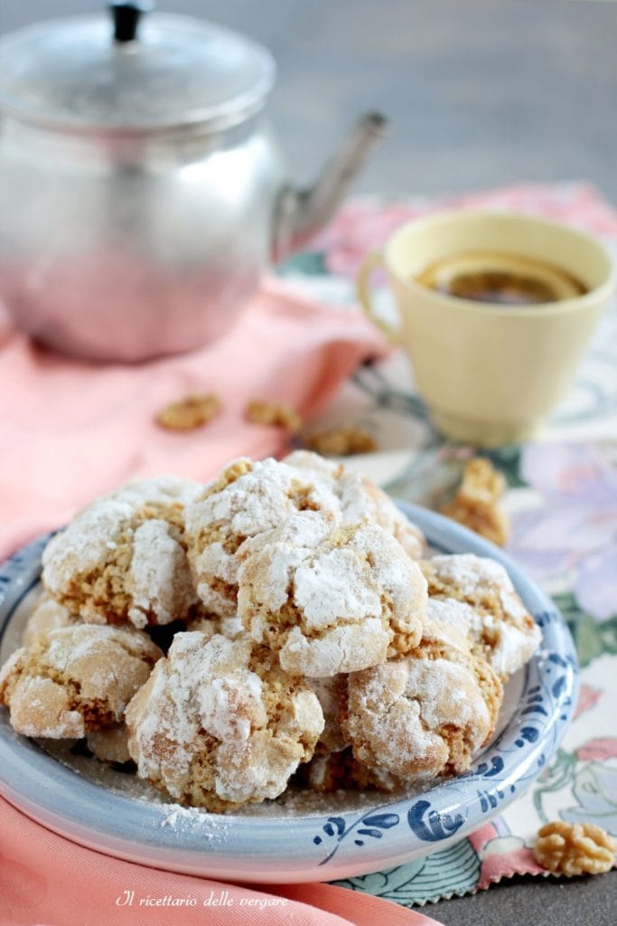 Biscoitos com nozes