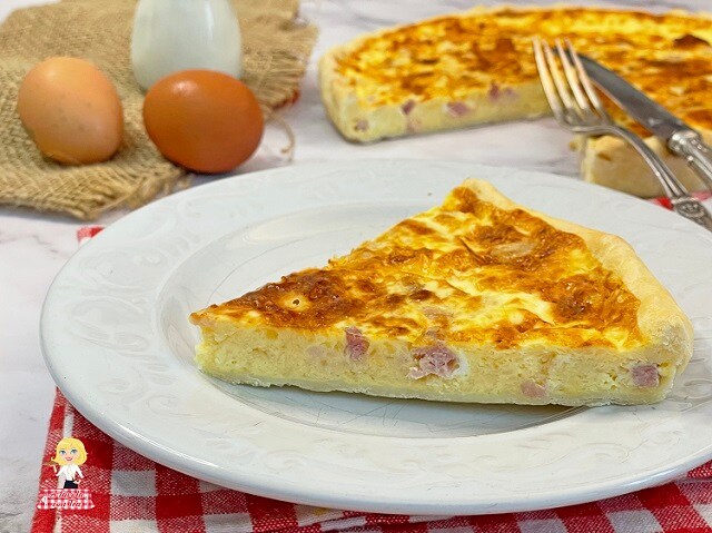 Torta QUICHE com ALHO-PORÓ