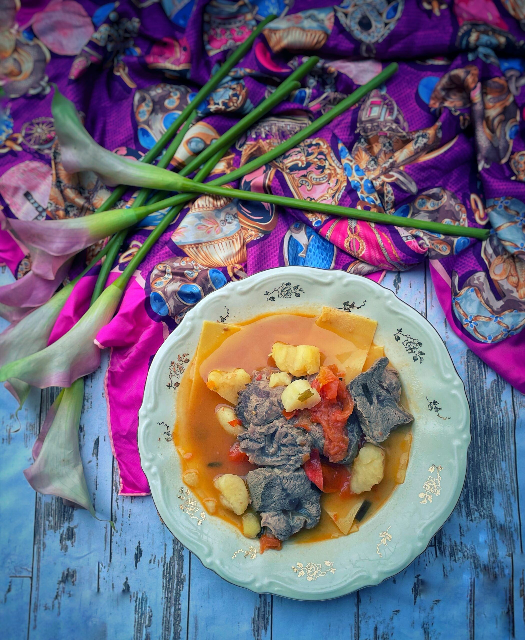 Shilpildoq, o ensopado uzbeque