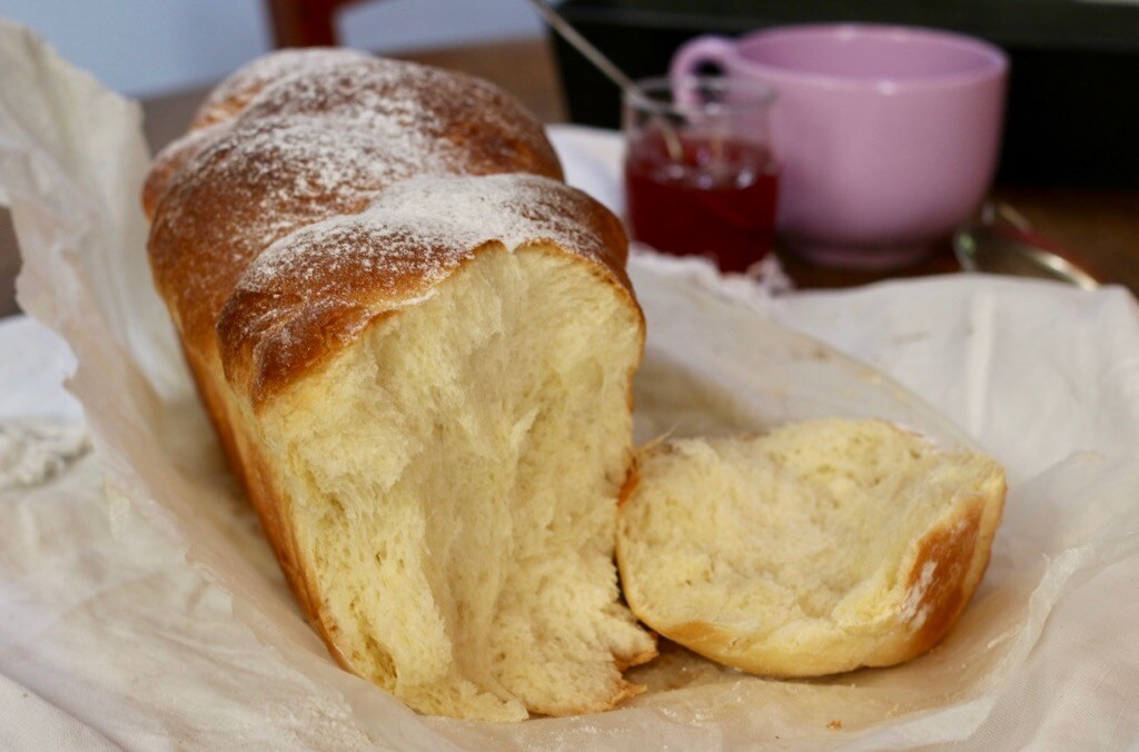 Brioche trançada