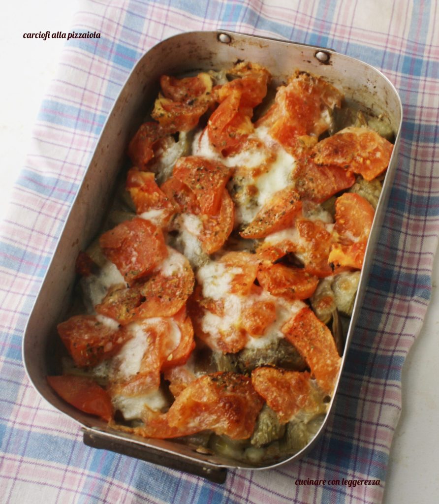 alcachofras à pizzaiola