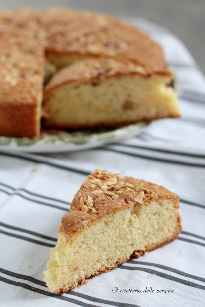 Bolo de avelã sem lactose