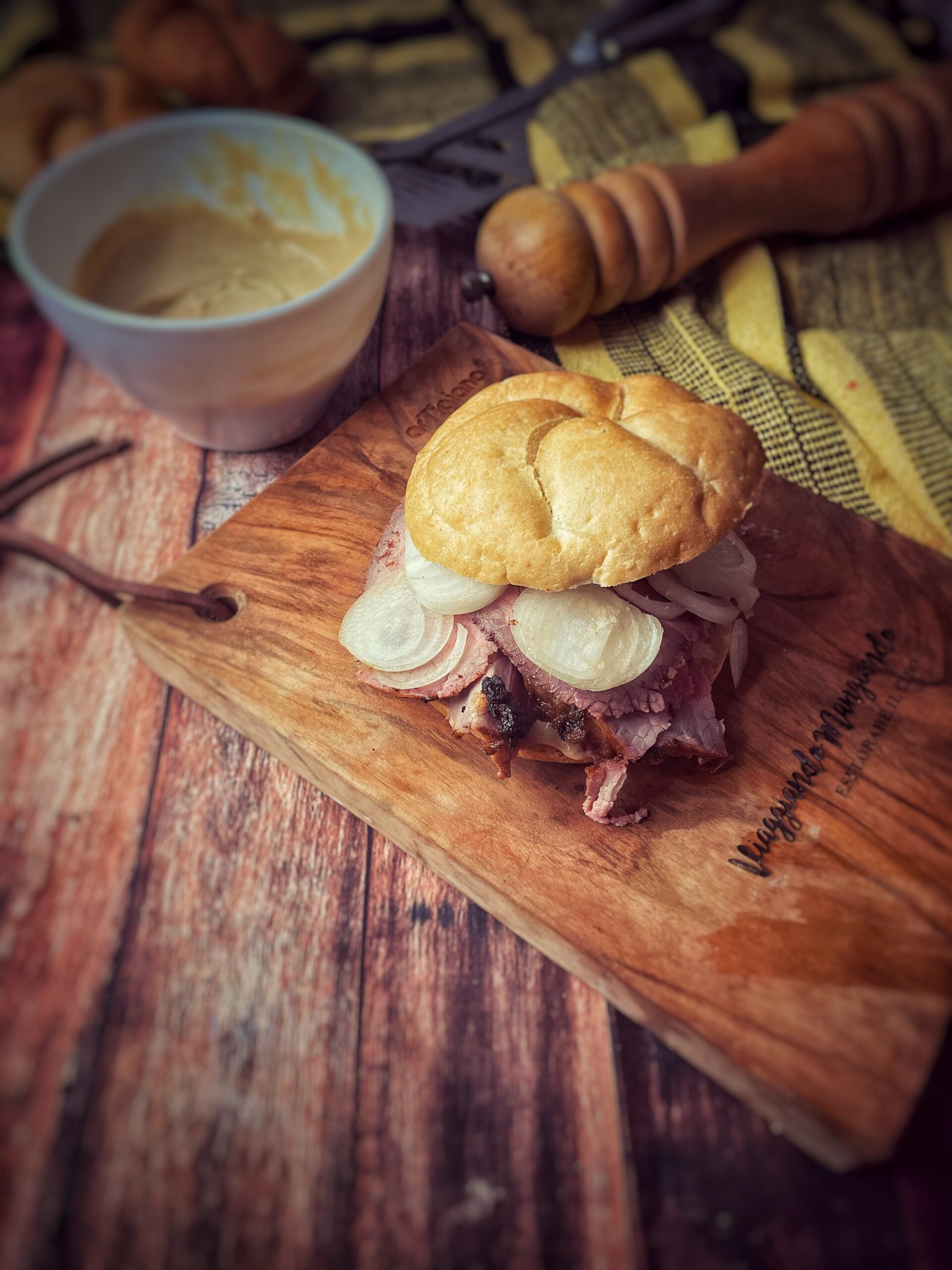 Sanduíche de Carne Pit Beef de Baltimore (Estados Unidos)