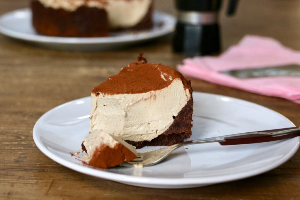 torta cremosa de café sem forno