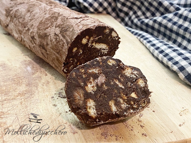 Salame de chocolate sem ovos