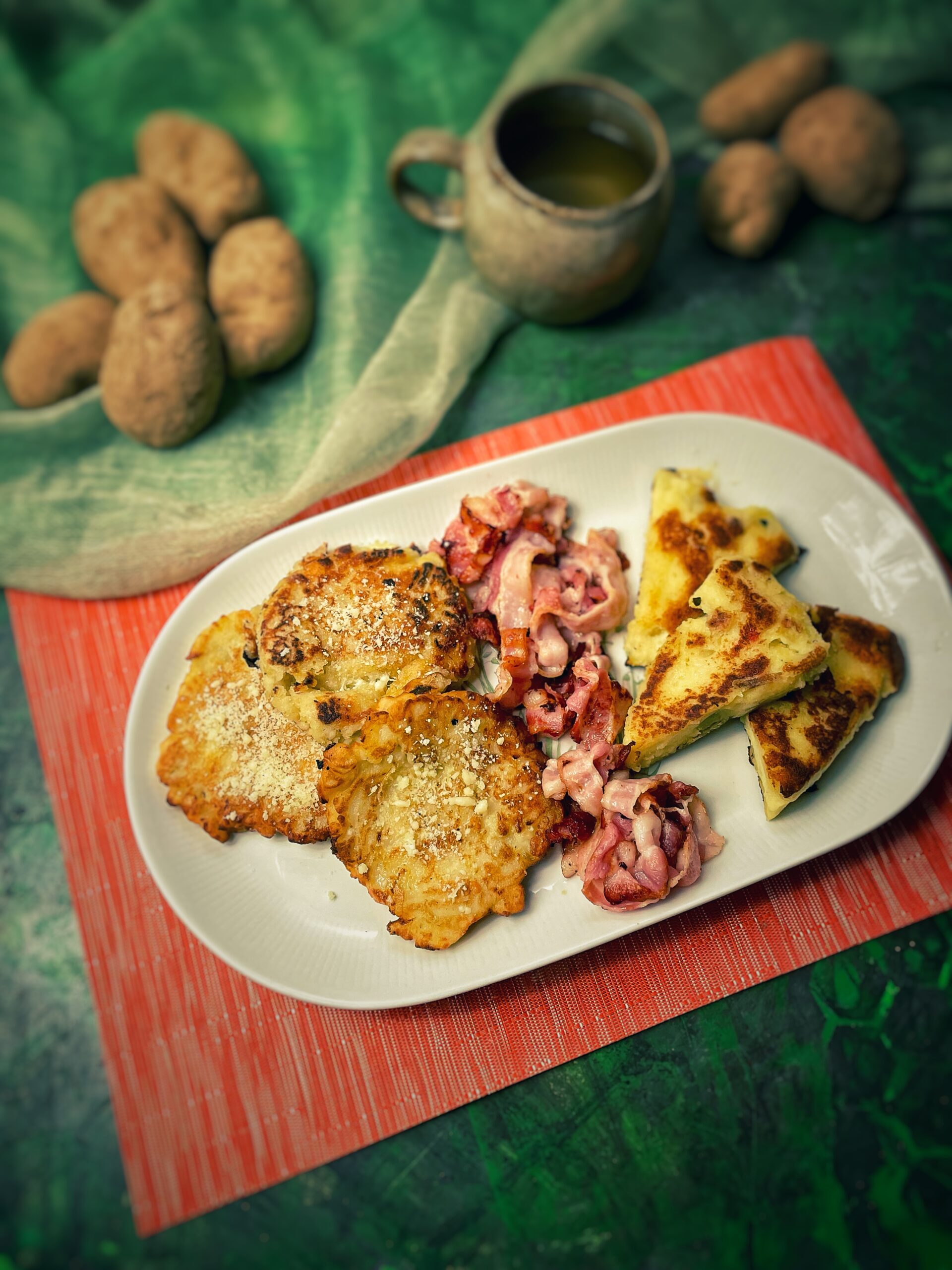Potatoes farls e Boxty (Irlanda)