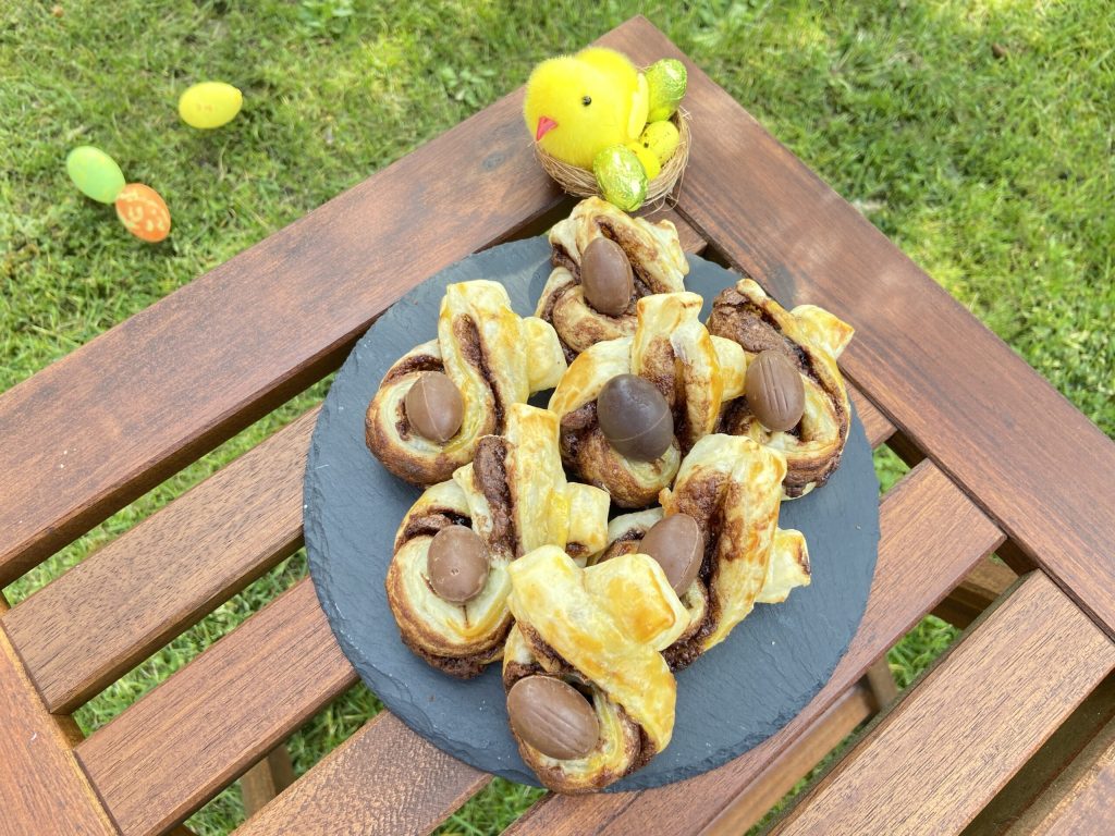 Docinhos pascais de Nutella
