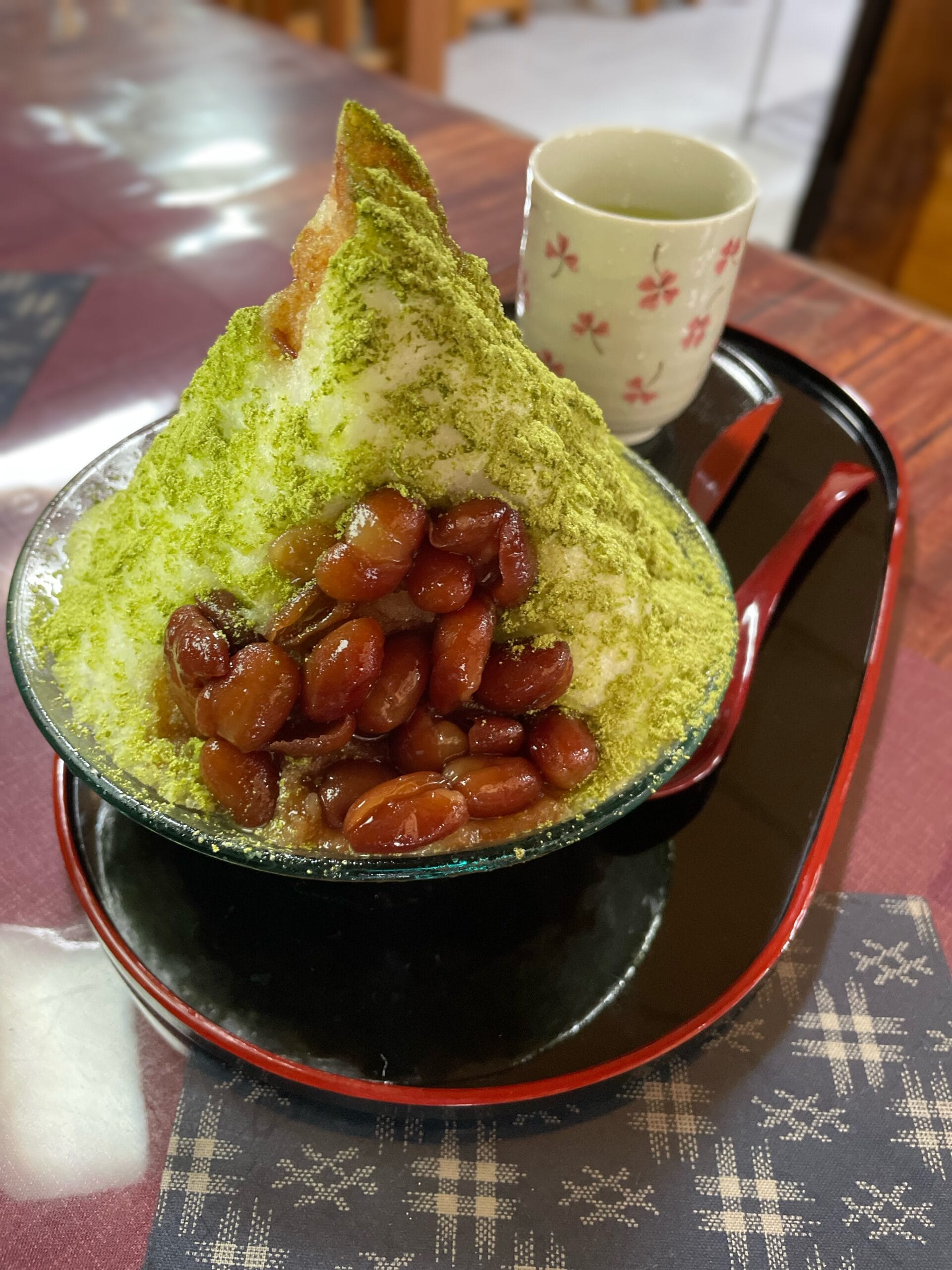 Okinawa Zenzai, sopa de azuki gelada