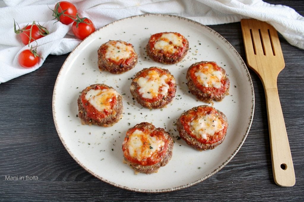Mini Pizzas de Carne Moída