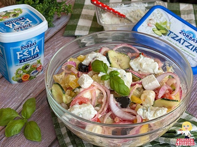 SALADA GREGA receita original