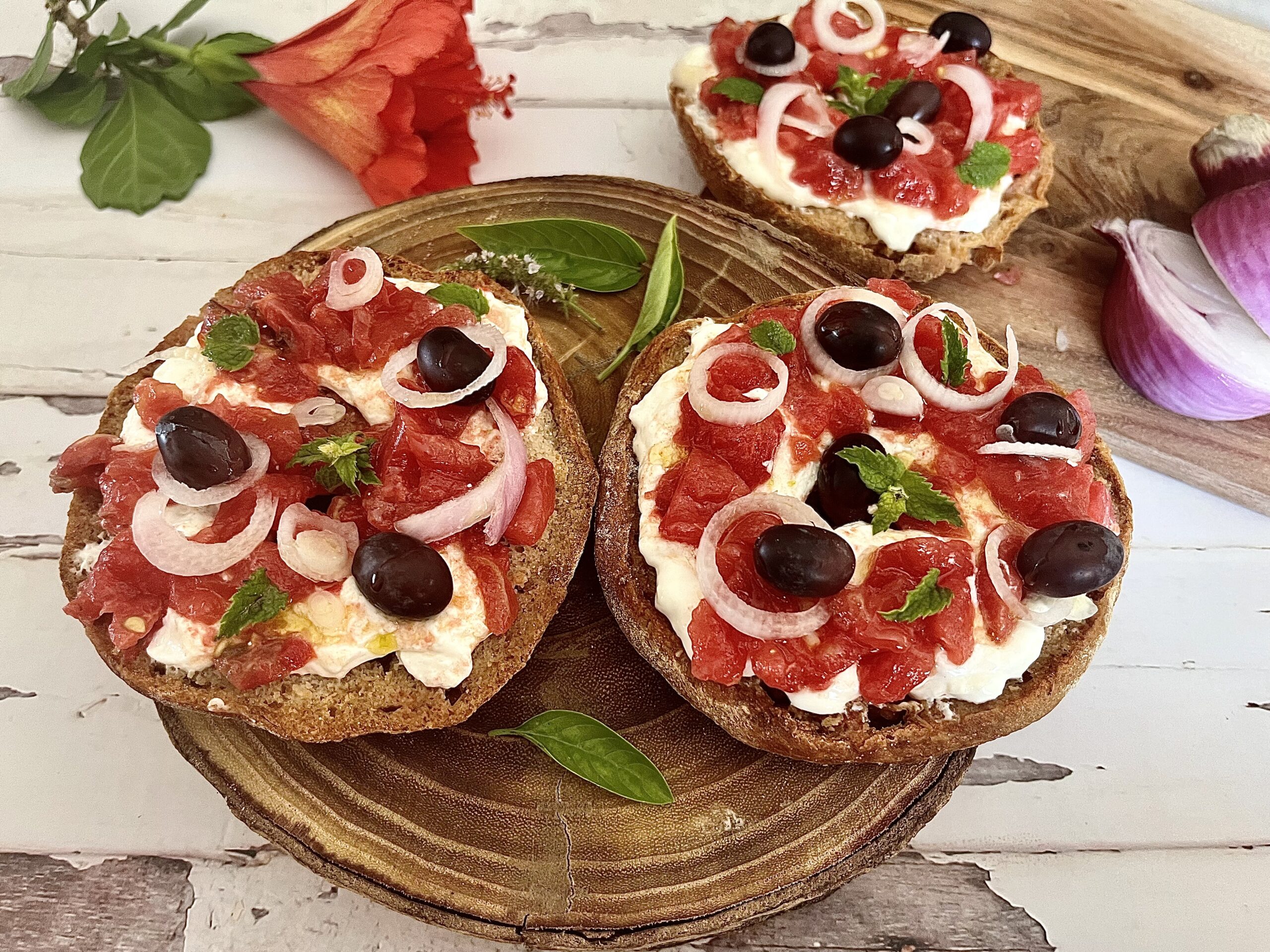 Bruschettas de verão