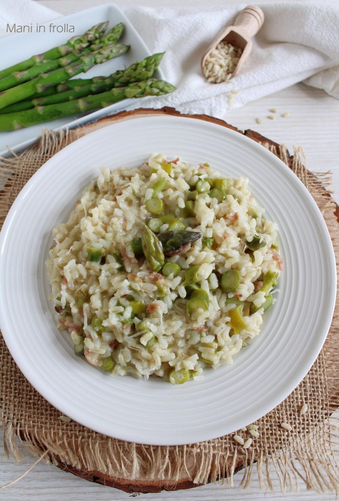 Risoto Aspargos e Speck