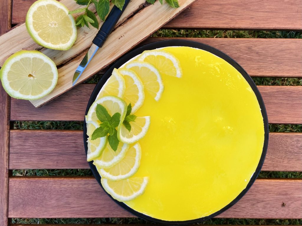 cheesecake de limão