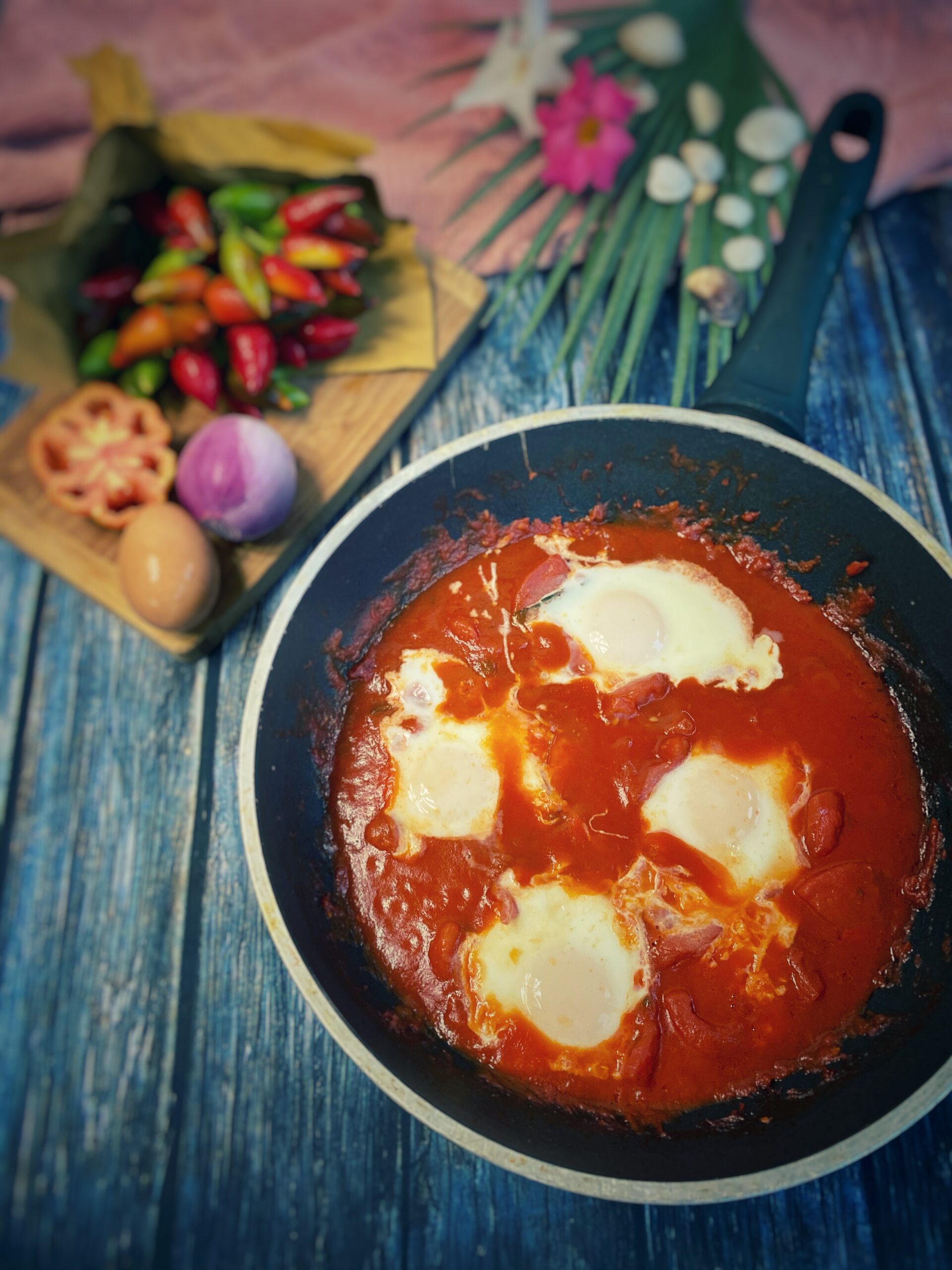 Egg rougaille (Maurício)