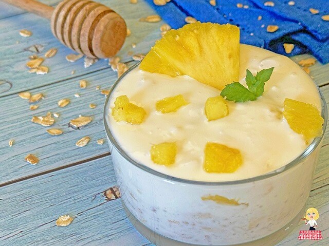 PORRIDGE OVERNIGHT OATS de ABACAXI