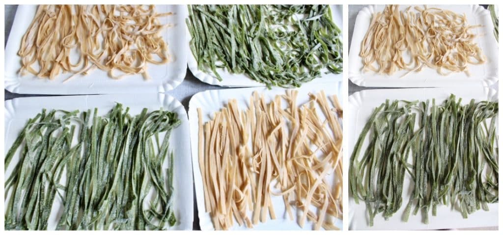 Tagliatelle paglia e fieno