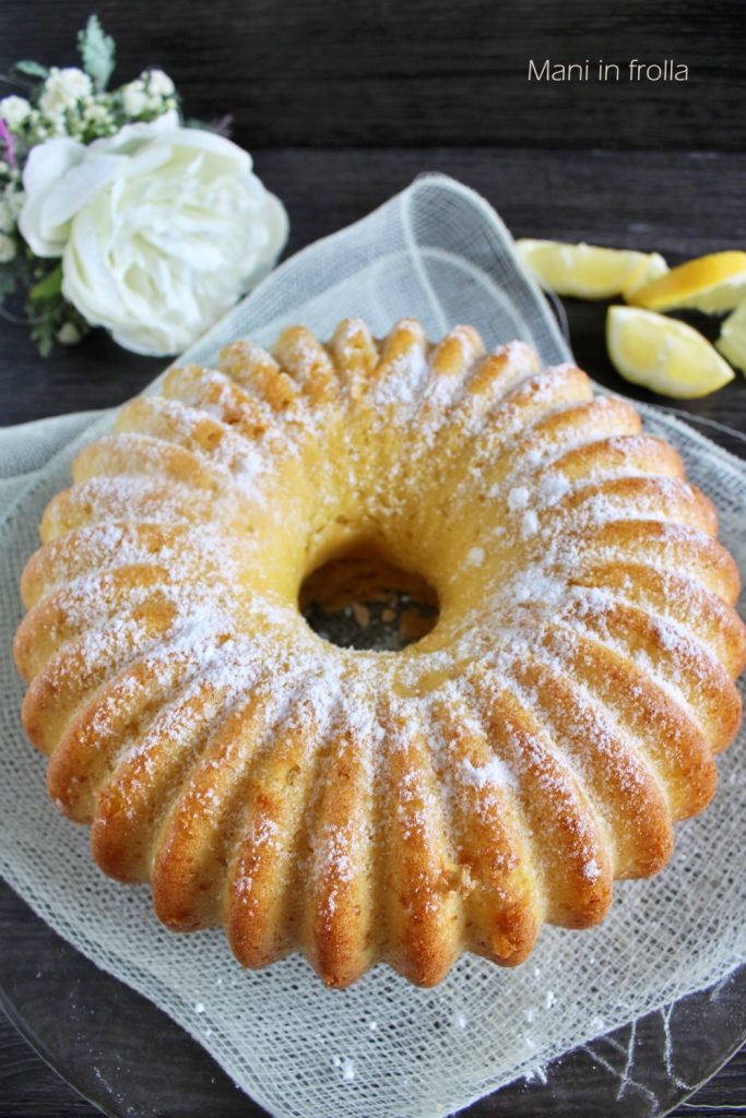 Bolo Fofo de Limão - sem manteiga