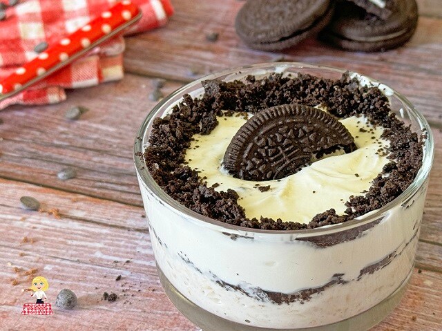 IOGURTE E AVEIA (PORRIDGE OVERNIGHT OATS) sabor OREO