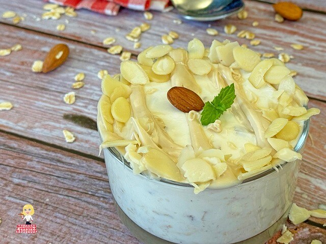MINGAU de AMÊNDOAS