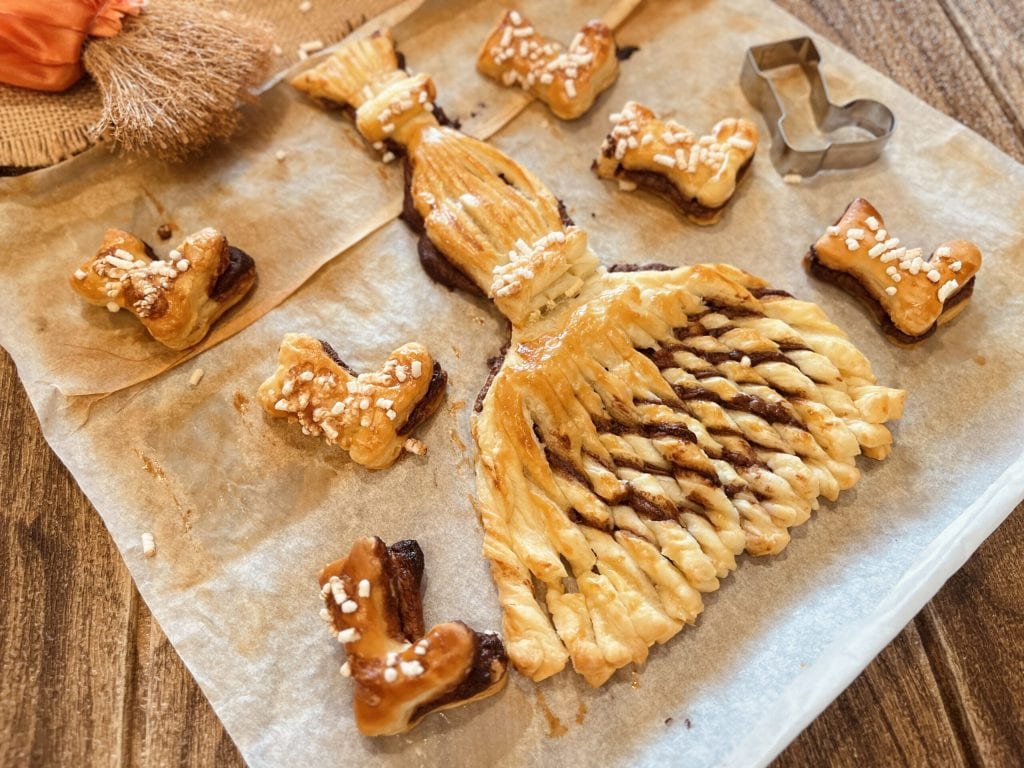 Vassoura da Befana com Nutella