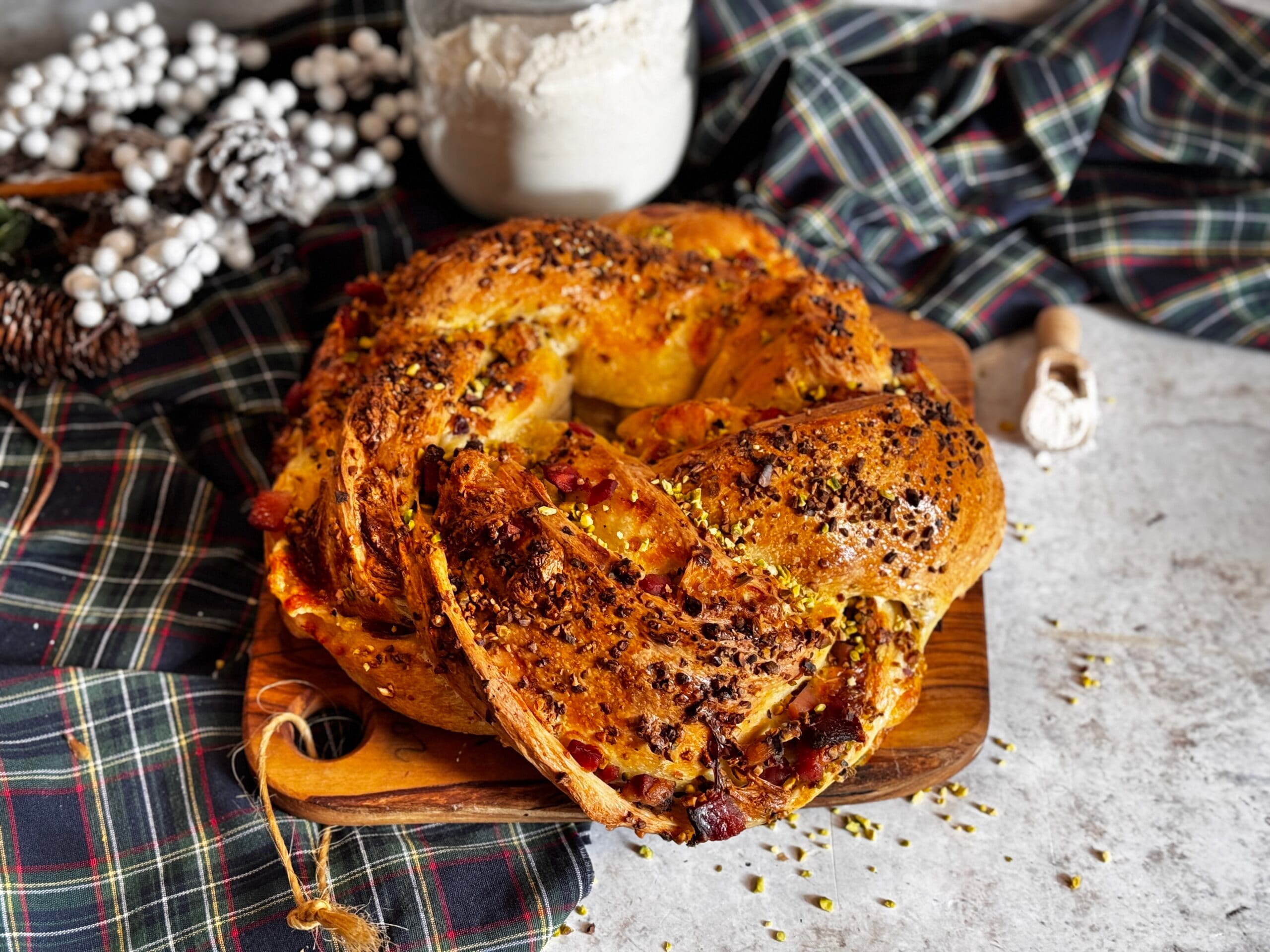 Angelica salgada com fermento natural