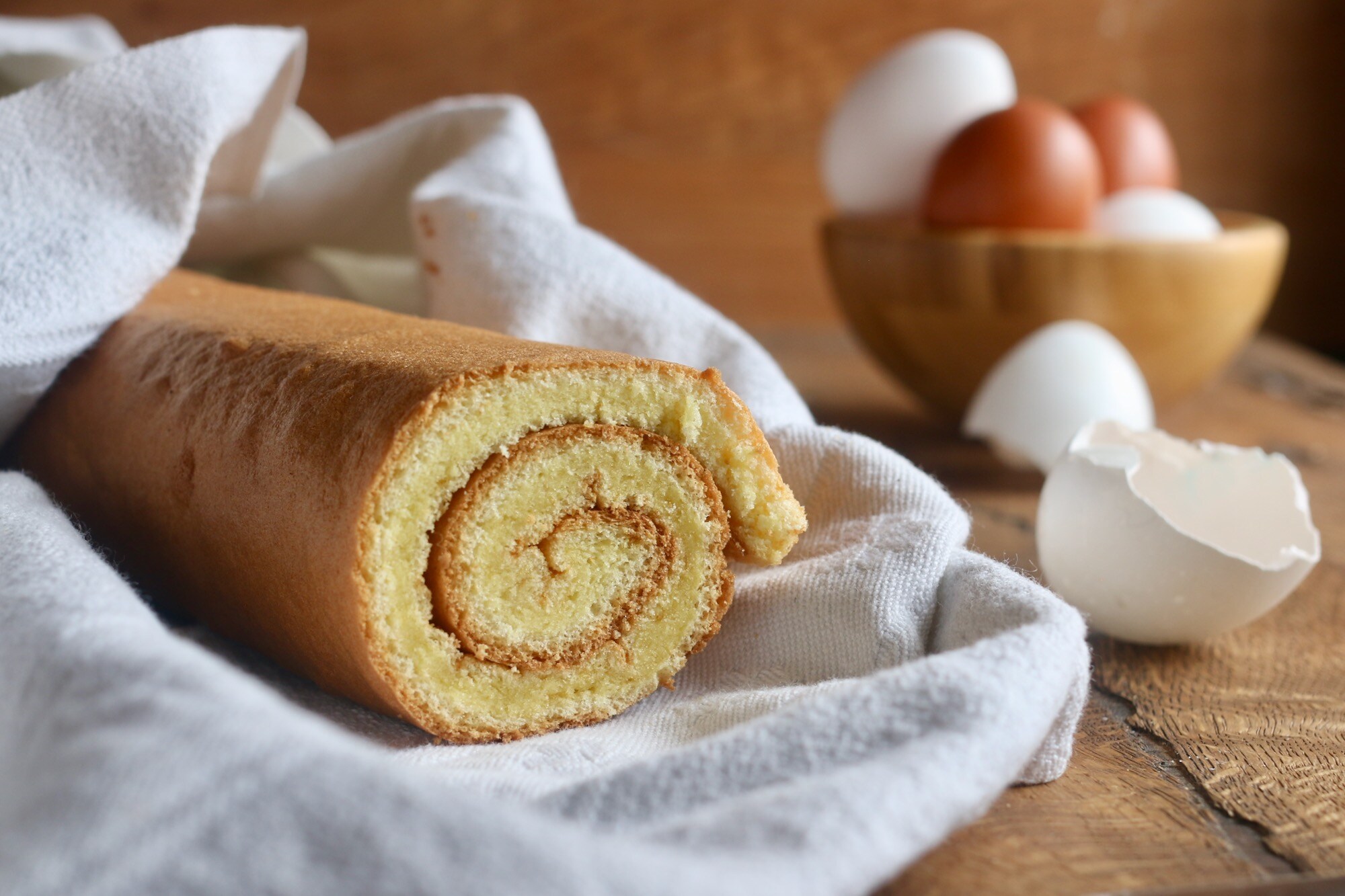 Receita de Pão de Ló Suíço