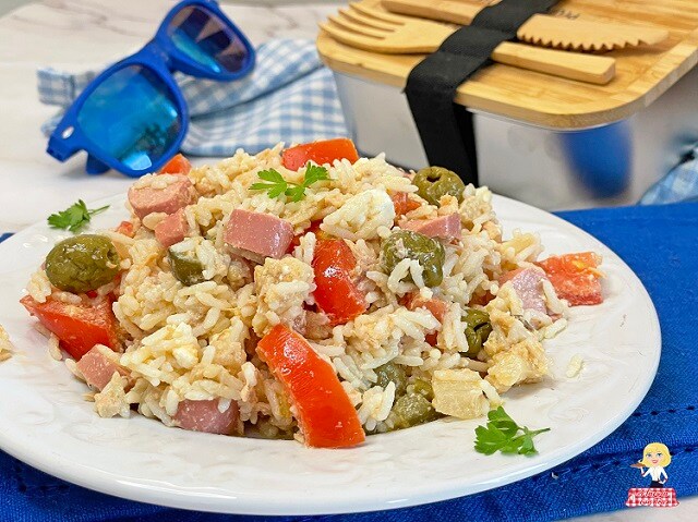 SALADA de ARROZ com Atum