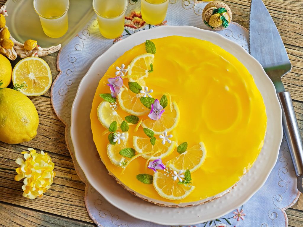 Cheesecake de limão