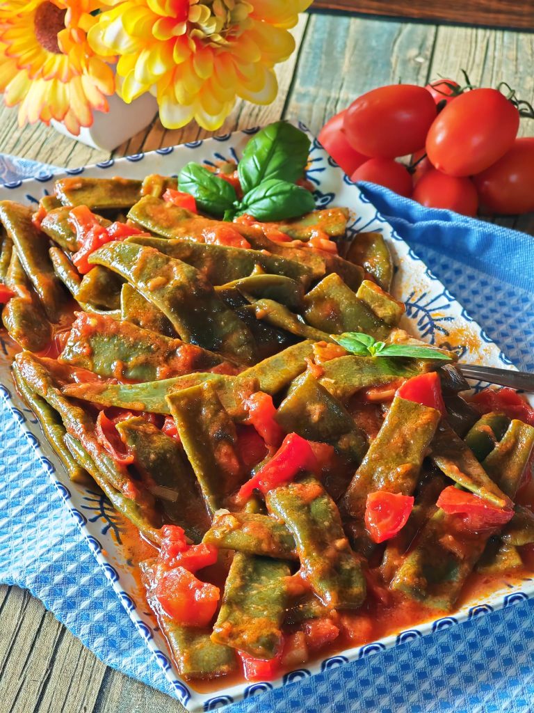 Vagens ao molho de tomate