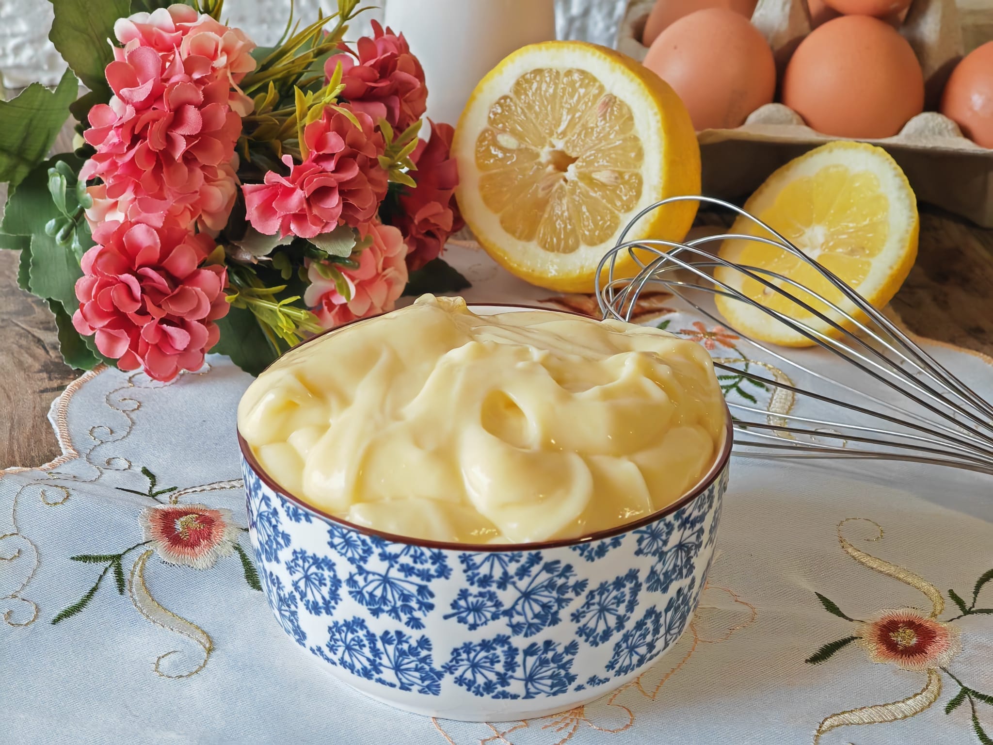 Creme de confeiteiro no micro-ondas